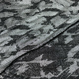 Tissu Brocart, Laine - Métallisé Pied d'Autruche, Lusso