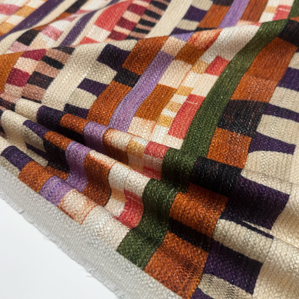 Tissu Natté, Coton - Tilliana