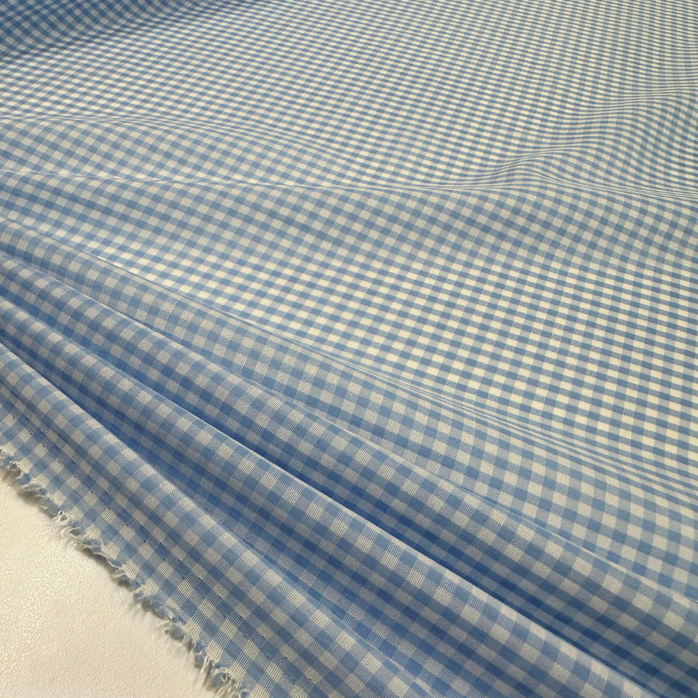 Tissu Chemise Toile, Coton - Carreaux, Celestino