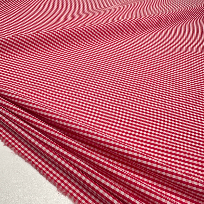 Tissu Toile Stretch, Coton - Carreaux, Movino