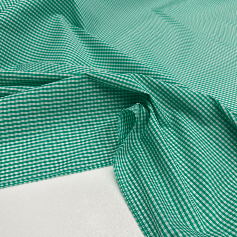 Tissu Toile Stretch, Coton - Carreaux, Movino