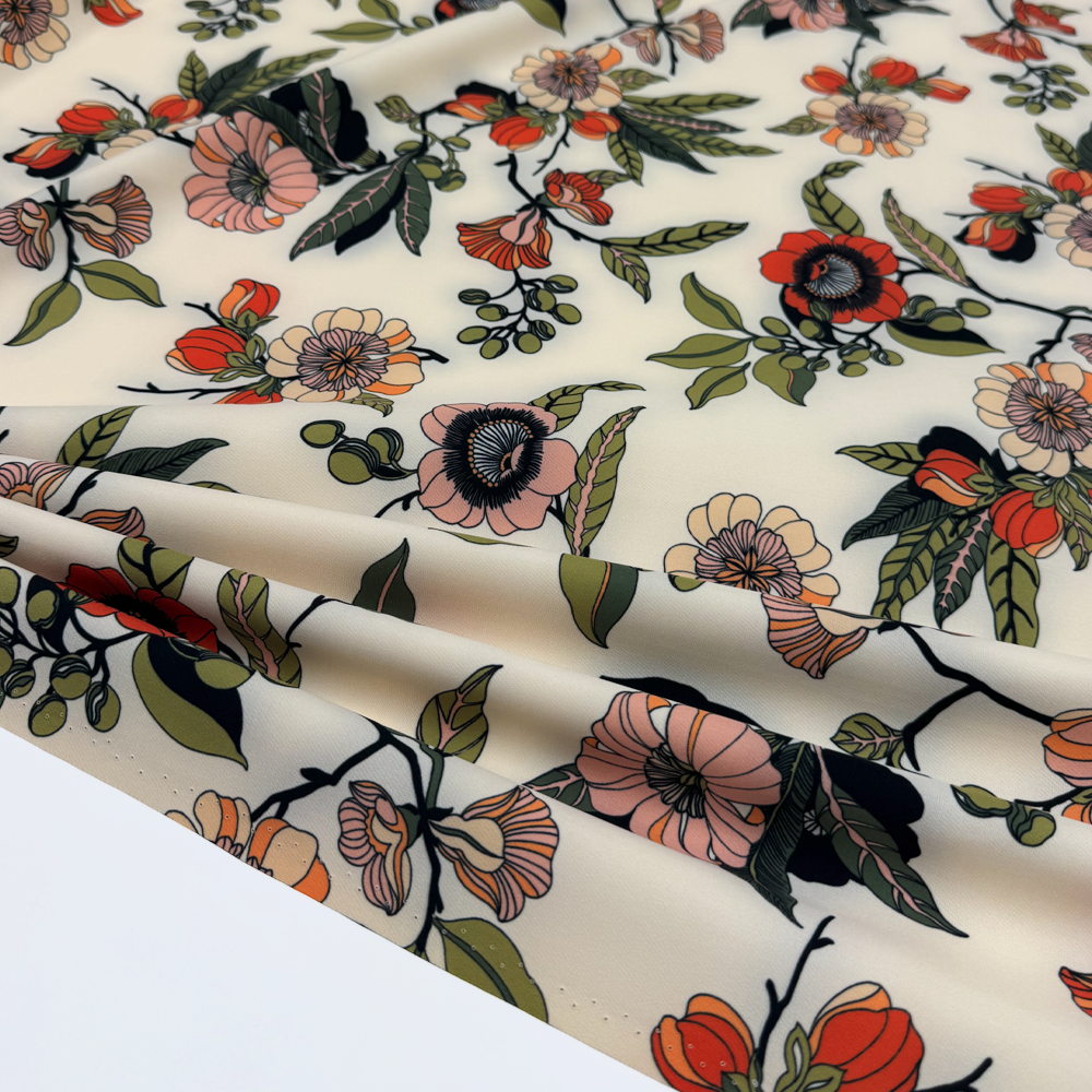Tissu Crêpe Néoprène, Stretch - Bearo