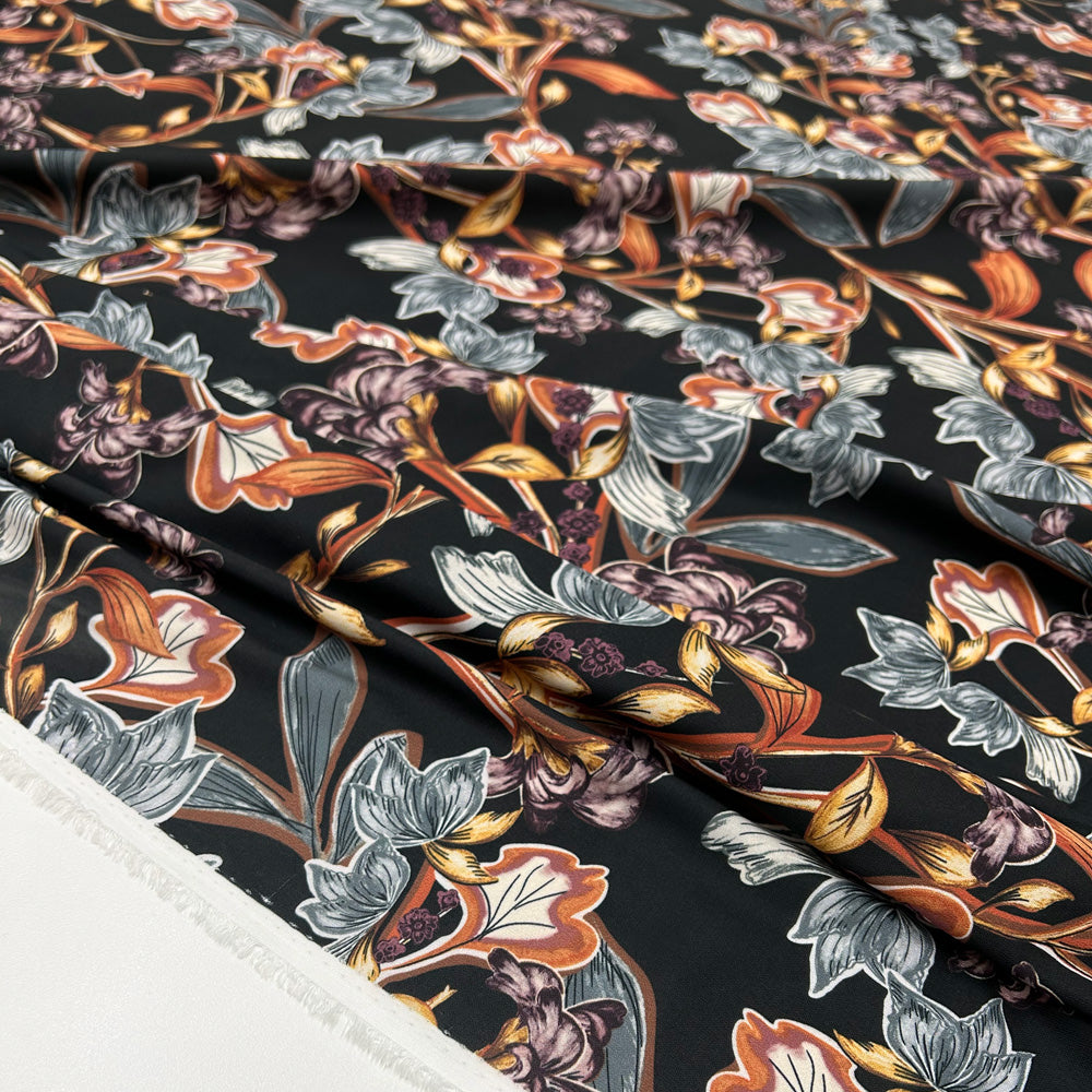 Tissu Crêpe - Floral, Vitigno