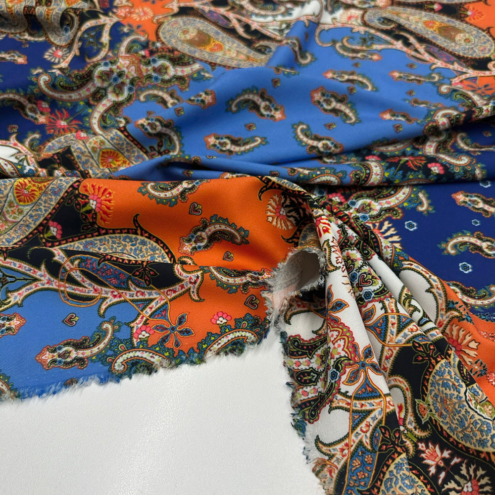 Tissu Crêpe Twill, Stretch - Unica