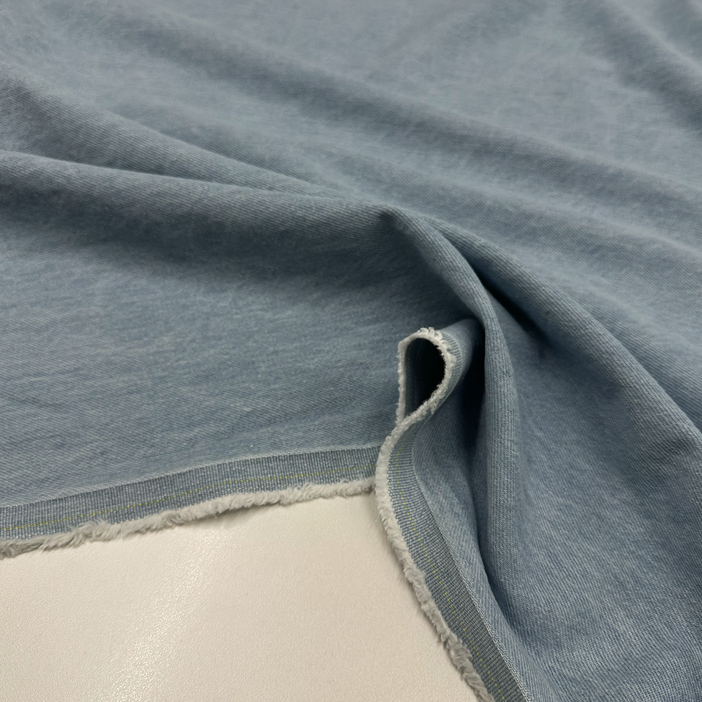 Tissu Denim Lourd, Coton - Yellow Selvedge Délavé, Rimino