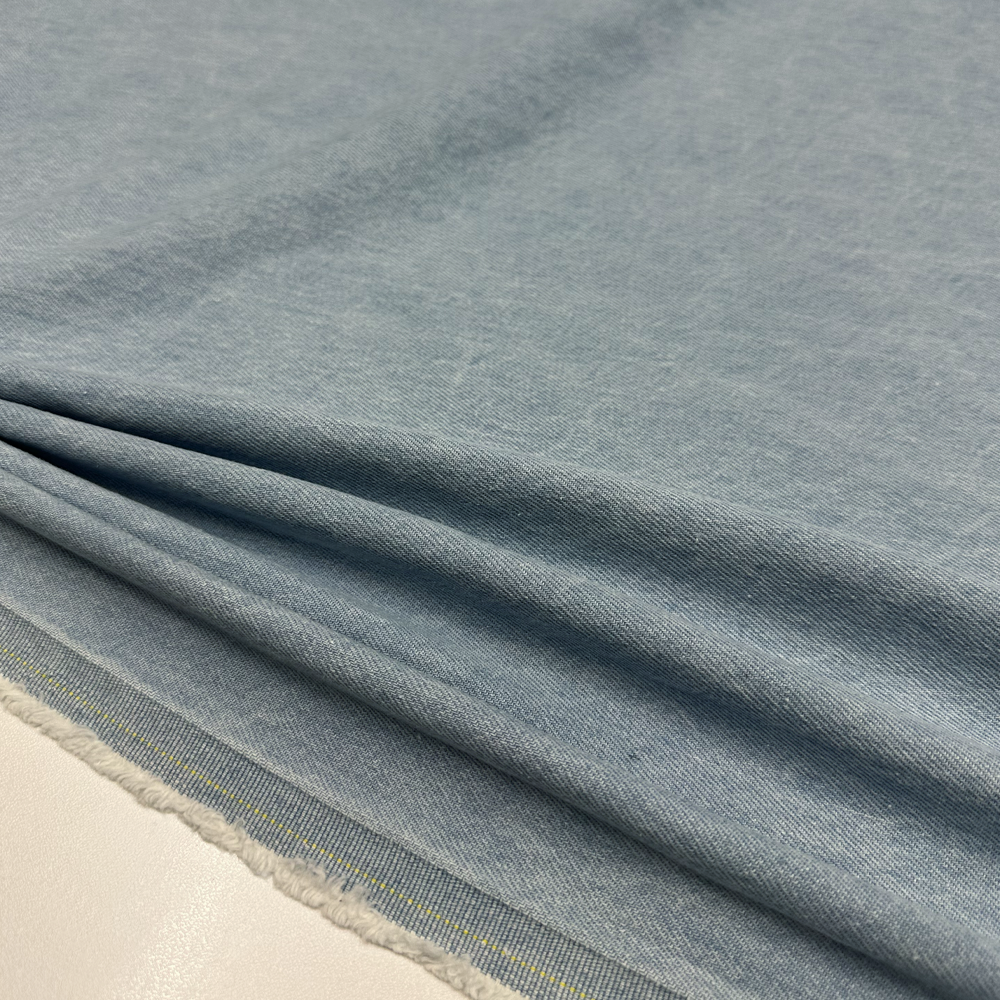 Tissu Denim Lourd, Coton - Yellow Selvedge Délavé, Rimino