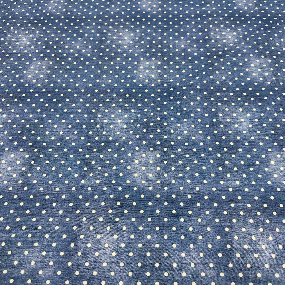 Tissu Denim Léger Stretch, Coton - Davilo