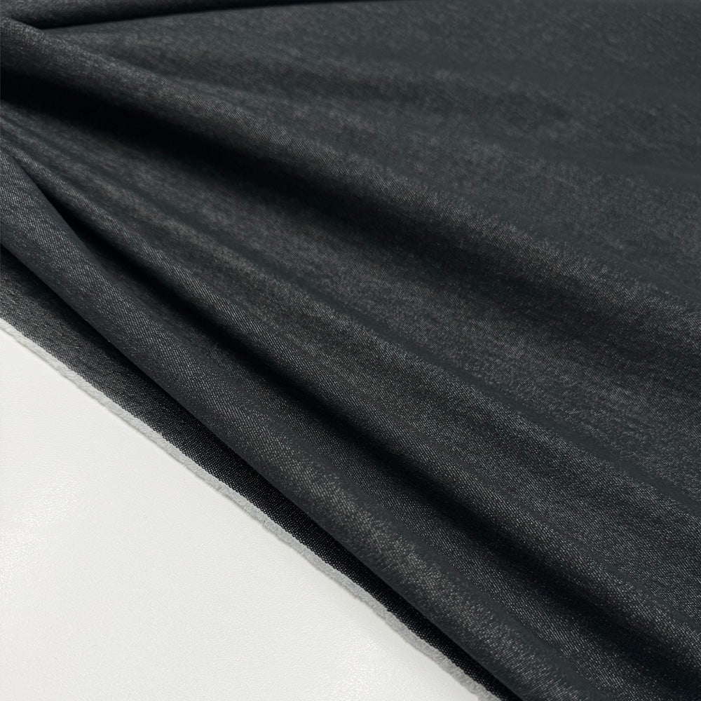 Tissu Denim Léger Stretch, Coton - Delfino