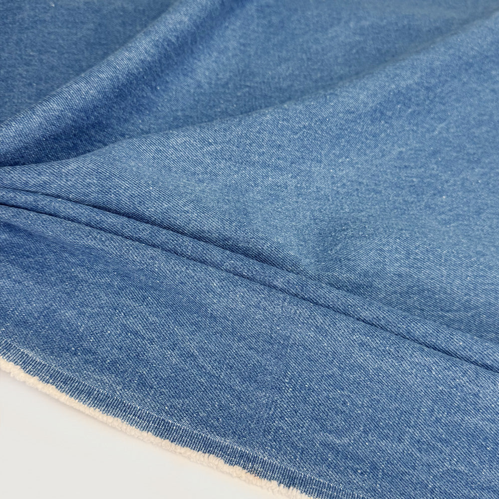 Tissu Denim Lourd, Coton -  Délavé, Lavoro