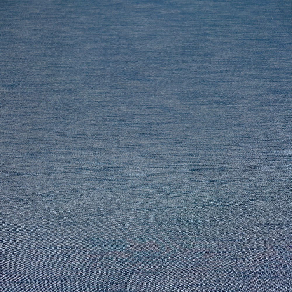 Tissu Denim Léger Stretch, Coton - Bleu, Leo