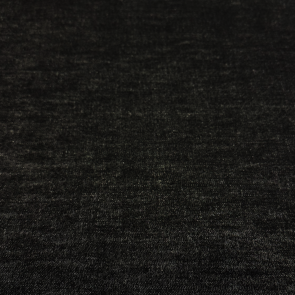 Tissu Denim Medium Stretch, Coton - Noir, Bartolomeo