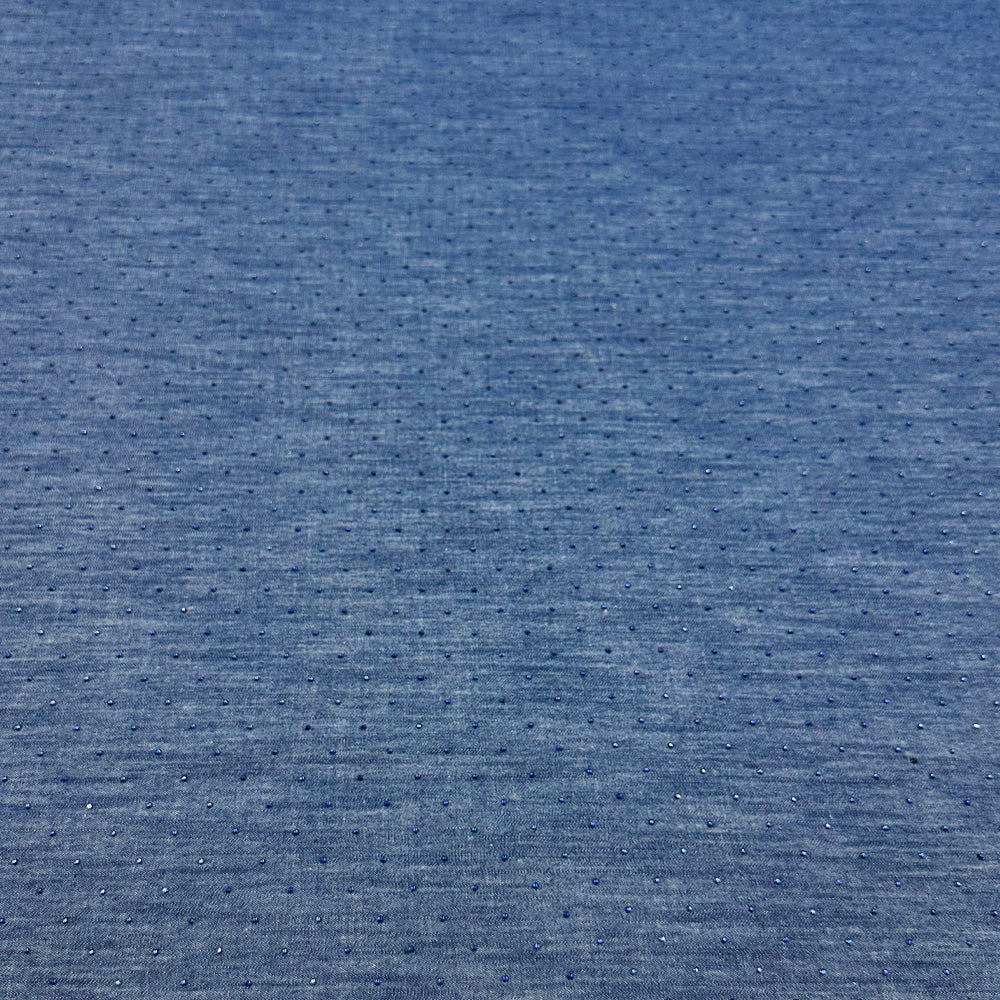 Tissu Denim Léger, Coton - Strass, Gereston