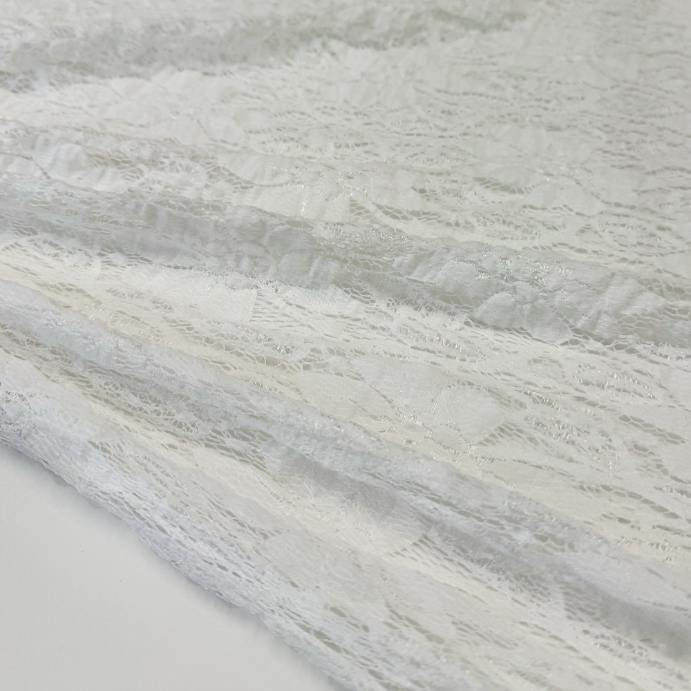Tissu Maille Dentelle, Stretch - Almera