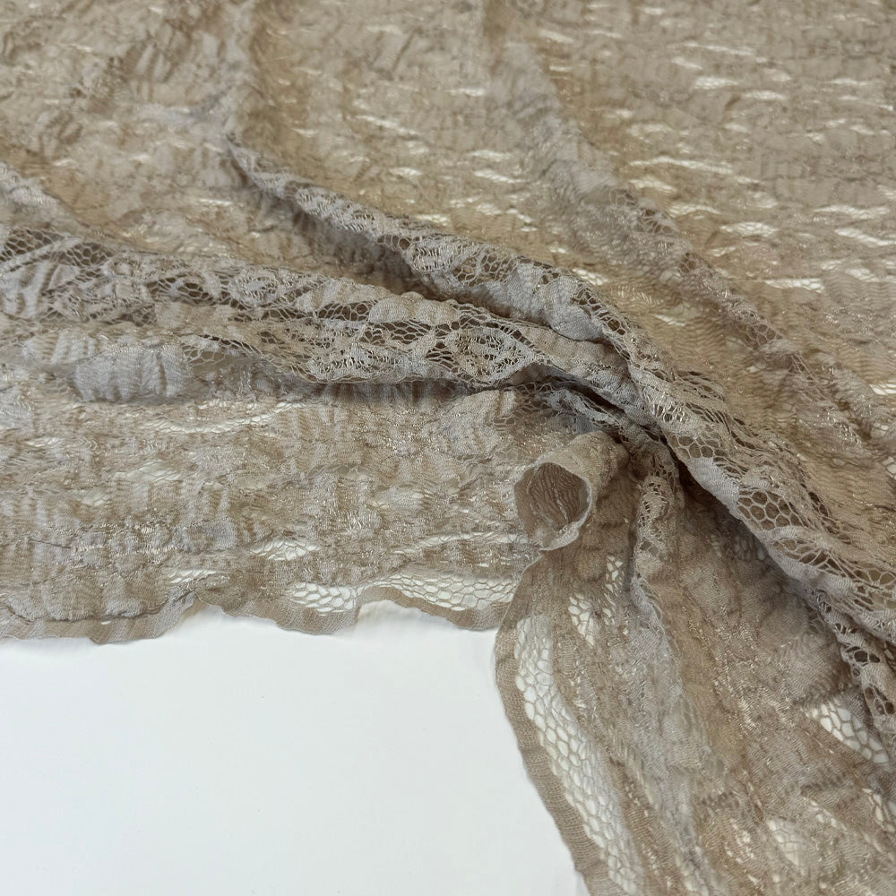 Tissu Maille Dentelle, Stretch - Almera