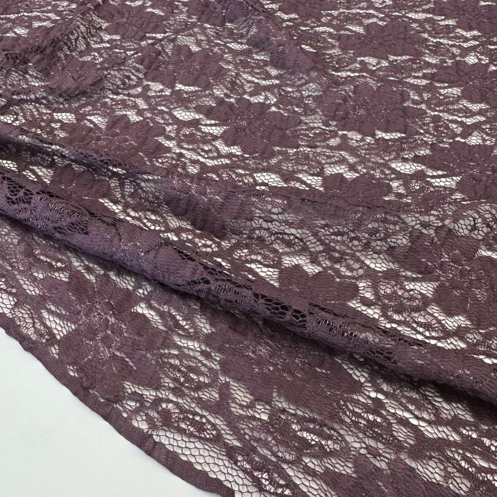 Tissu Maille Dentelle, Stretch - Almera
