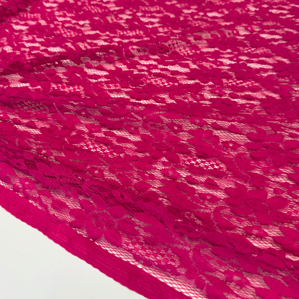 Tissu Maille Dentelle, Stretch - Pongo
