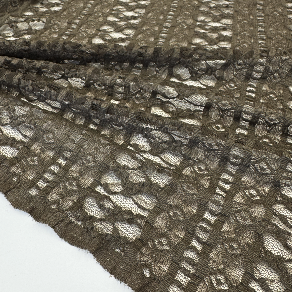 Tissu Maille Dentelle, Stretch - Tinka