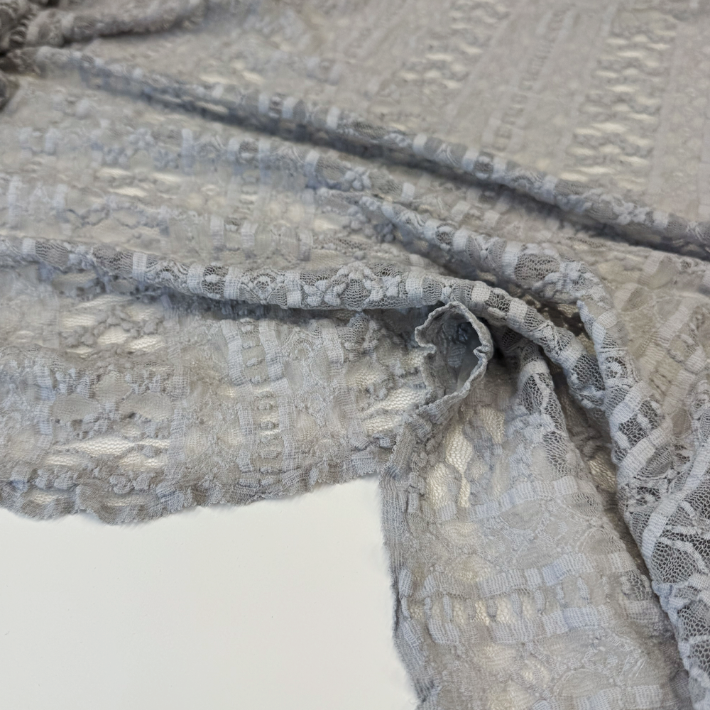 Tissu Maille Dentelle, Stretch - Tinka