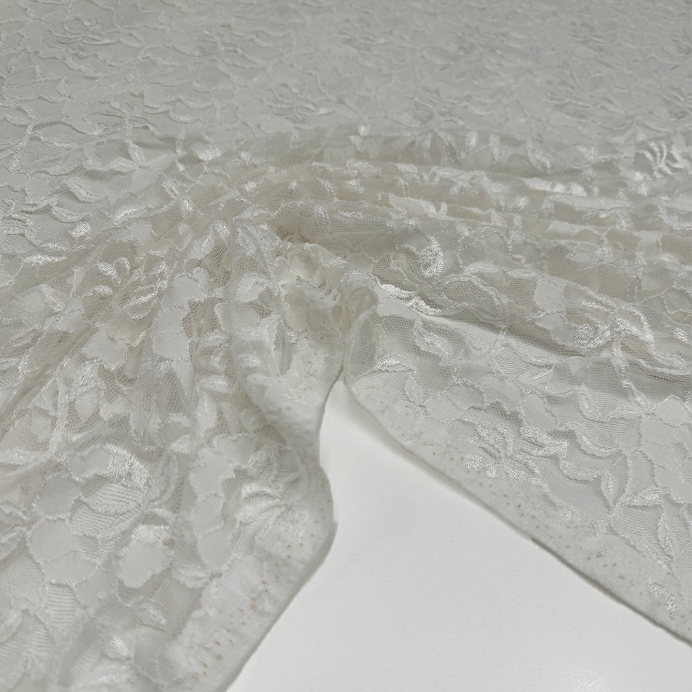 Tissu Dentelle Stretch - Floral, Enna