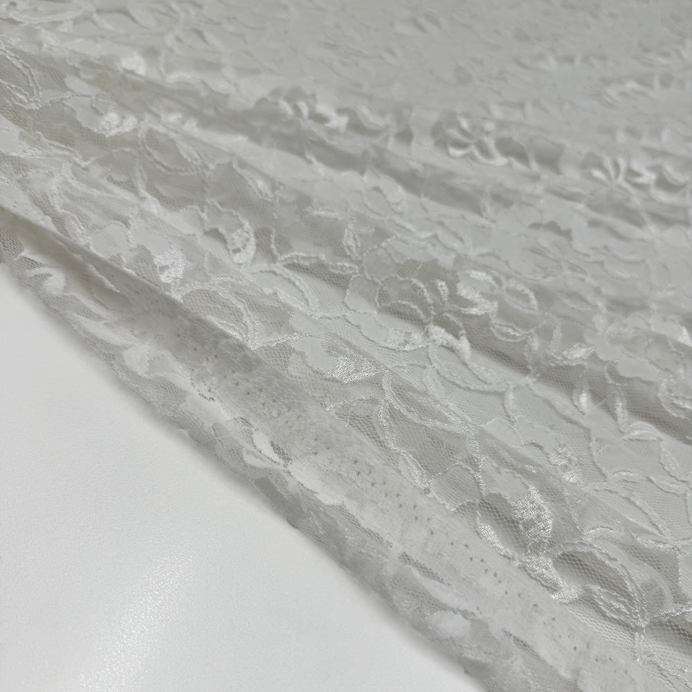 Tissu Dentelle Stretch - Floral, Enna