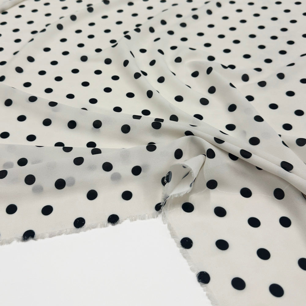 Tissu Double Crêpe Georgette - Vittorio