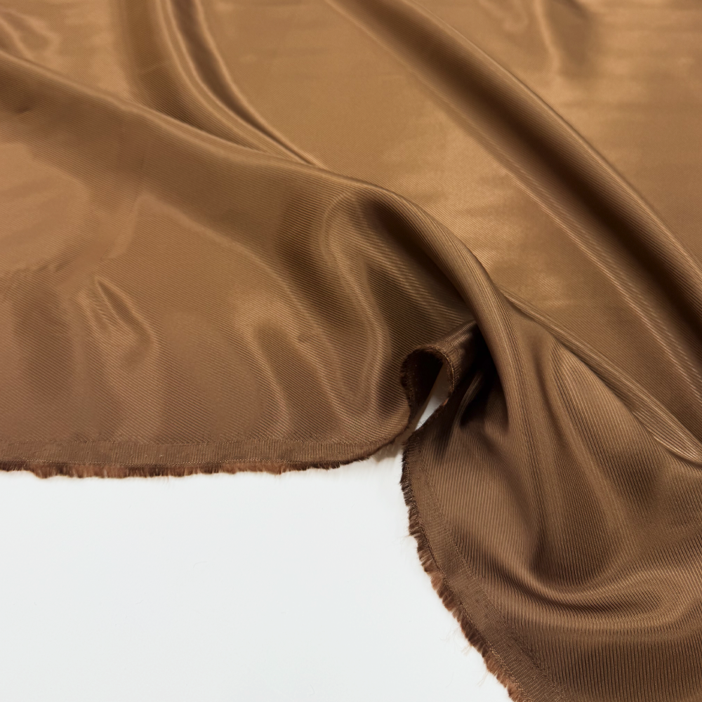 Tissu Doublure Twill Changeant, Acétate Viscose - Zaffiro