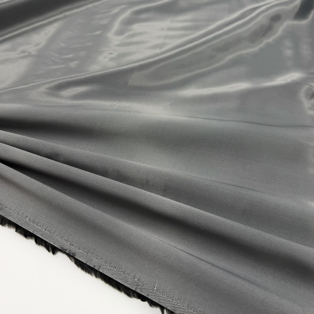Tissu Doublure Twill Changeant, Acétate Viscose - Zaffiro