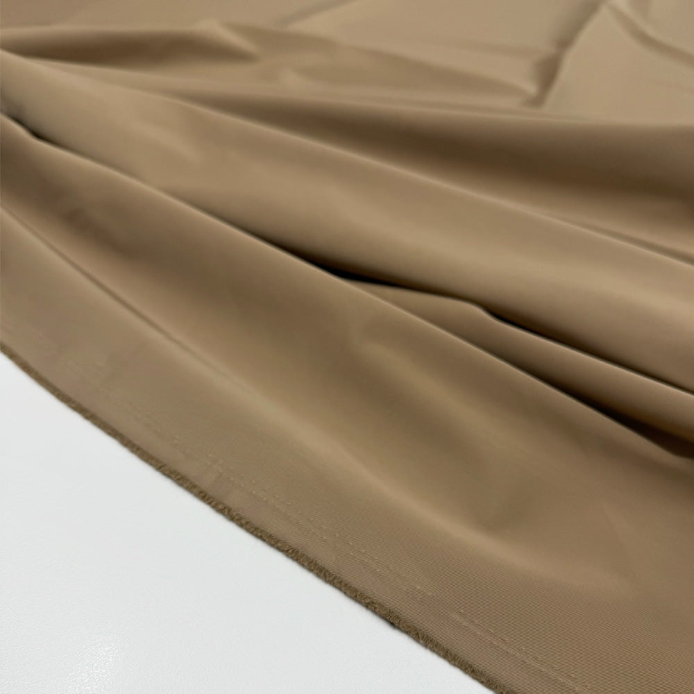 Tissu drill, Filaments Polyester - Café, Opéra