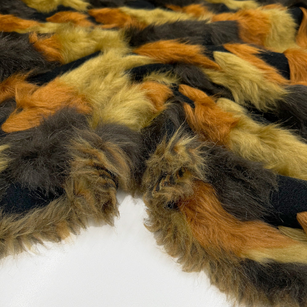 Tissu Fourrure Éco - Animalier, Ebano