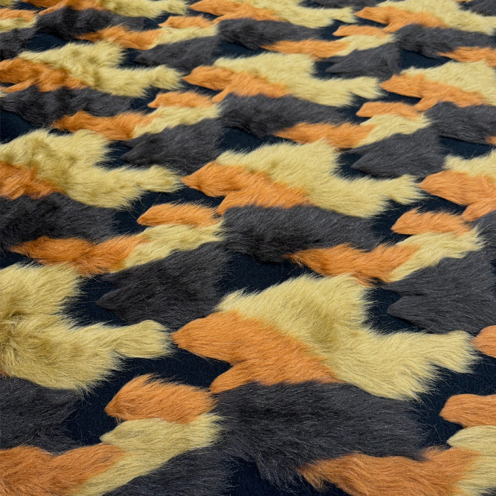 Tissu Fourrure Éco - Animalier, Ebano