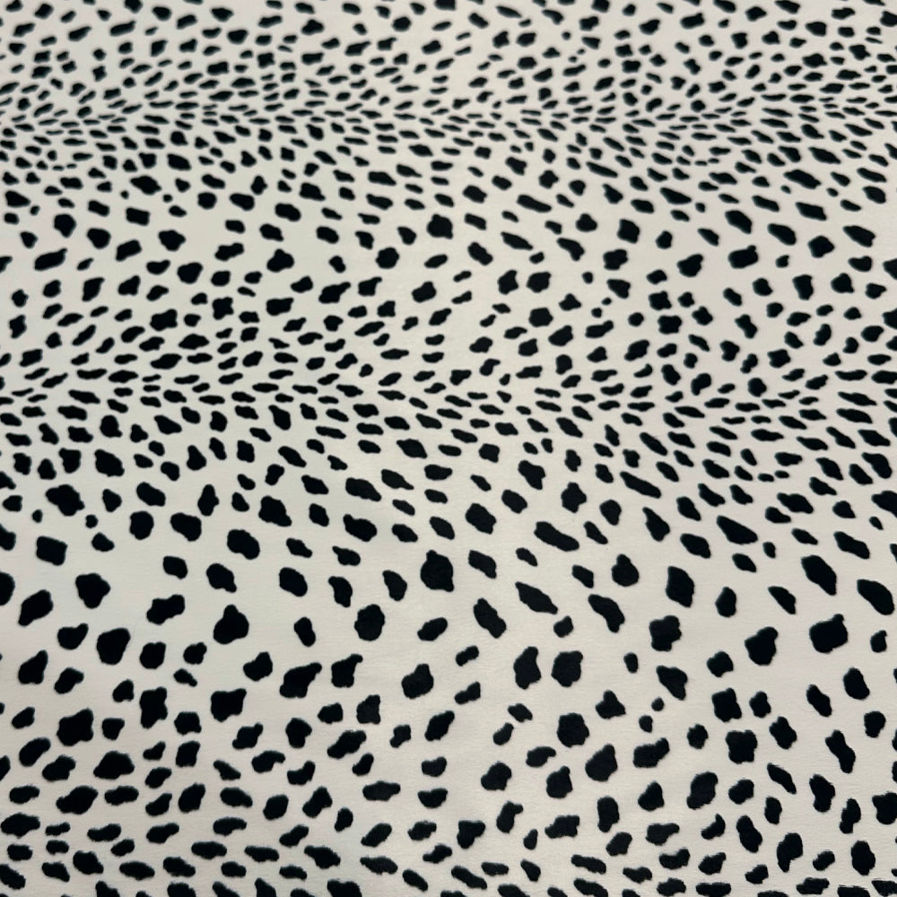 Tissu Fourrure Poils Ras, Modal Coton - Atrani