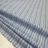 Tissu Seersucker Gaufré Stretch, Coton - Rayé, Piceva