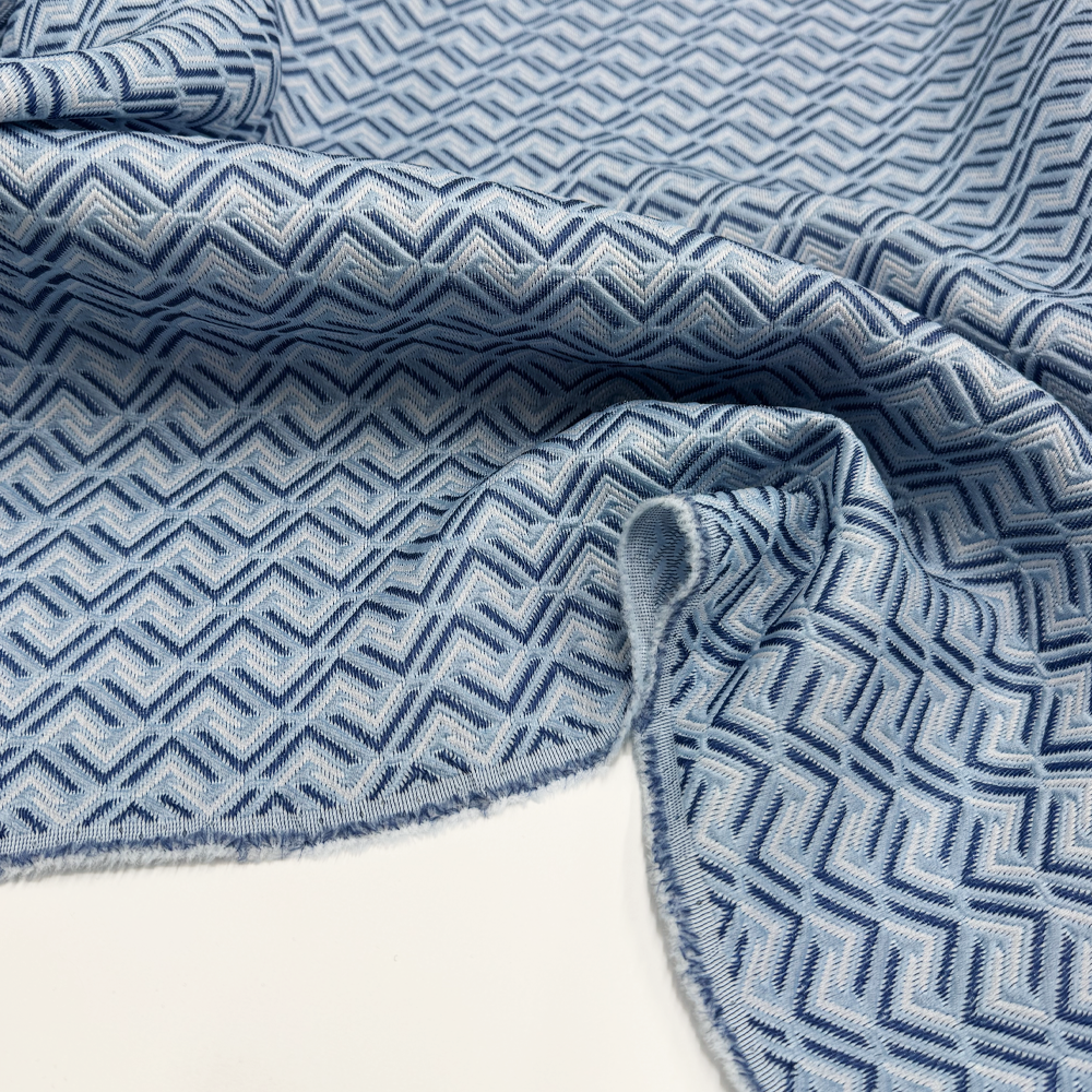 Tissu Jacquard, Coton Viscose - Magnetico