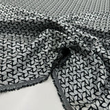 Tissu Jacquard - Métallisé Géométrique, Mirzia
