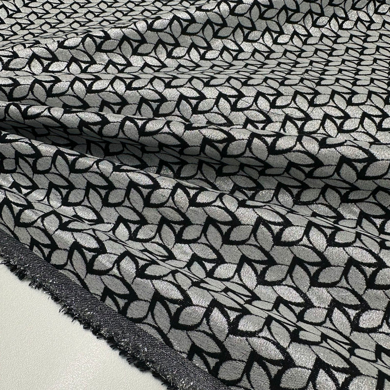 Tissu Jacquard - Métallisé Géométrique, Mirzia