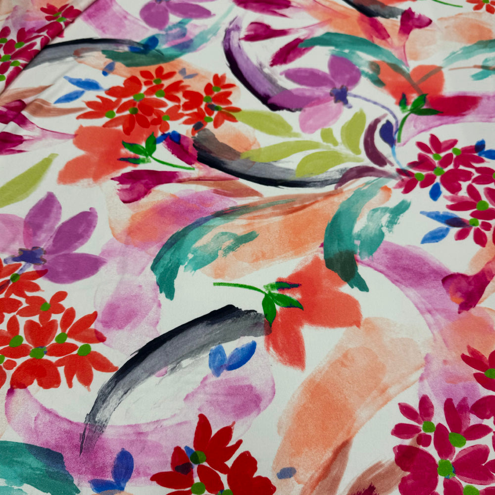 Tissu Maille Jersey, Viscose - Verbania