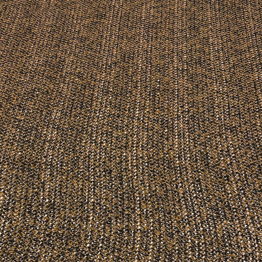 Tissu Maille Cardigan, Laine Mohair - Marron Métallisé, Aurio