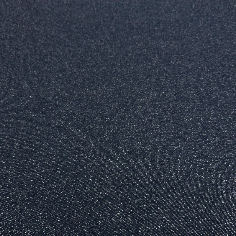 Tissu Tailleur, Laine Soie - Bleu Chiné, Mareo