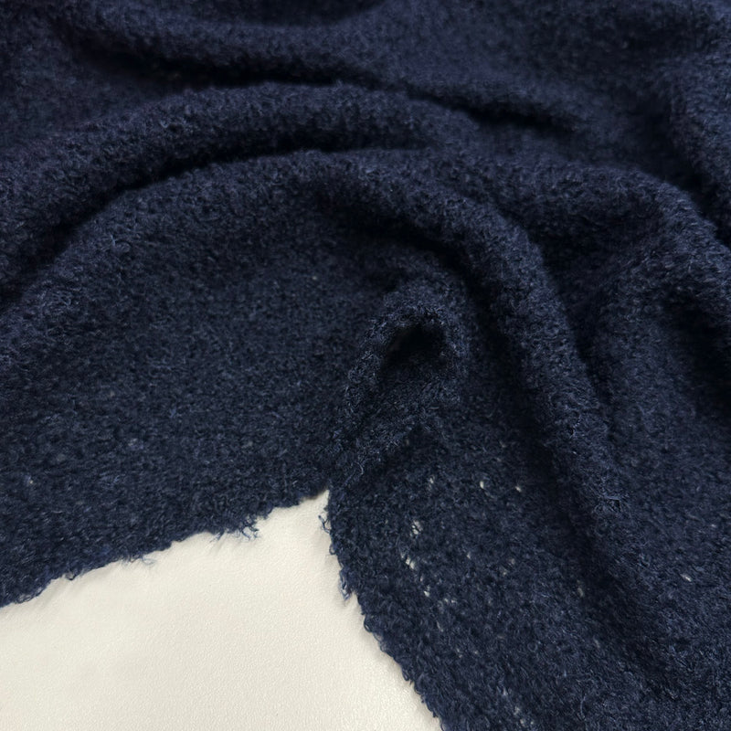 Tissu Maille, Bouclette Viscose - 4 Coloris, Lino