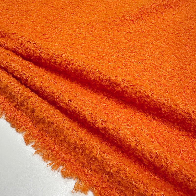 Tissu Maille, Bouclette Viscose - 4 Coloris, Lino