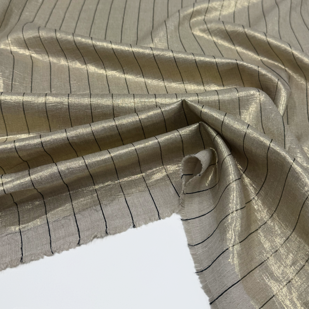 Tissu Lin Foil - Eldora