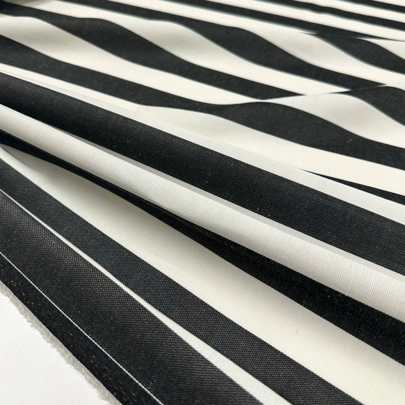 Tissu Lin Rayonne - Rayé, Righetto