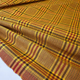 Tissu Lin Viscose - Carreaux, Alice