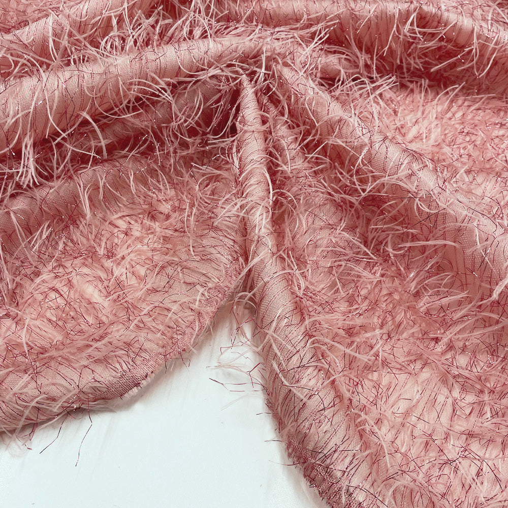 Tissu Lamé, Frange - 3 coloris, New-Retro