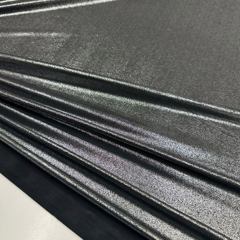 Tissu Lycra Stretch - Argent Noir, Neomia