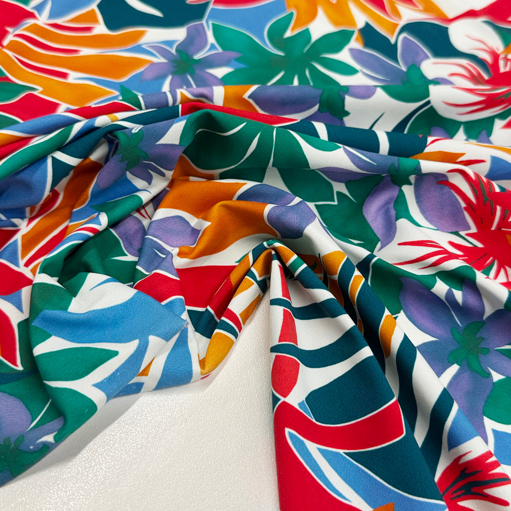 Tissu Jersey, Lycra Maillot - Tropical, Vivace