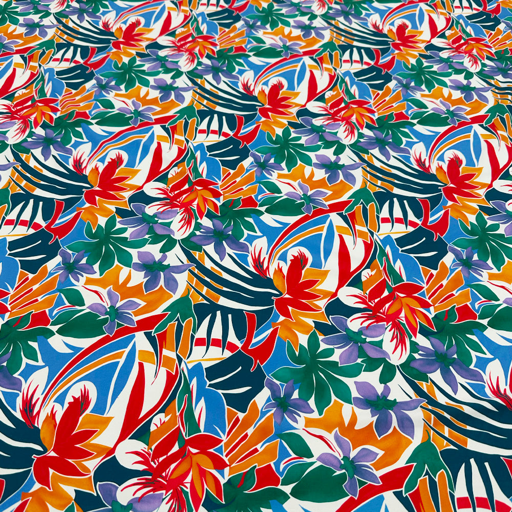 Tissu Jersey, Lycra Maillot - Tropical, Vivace