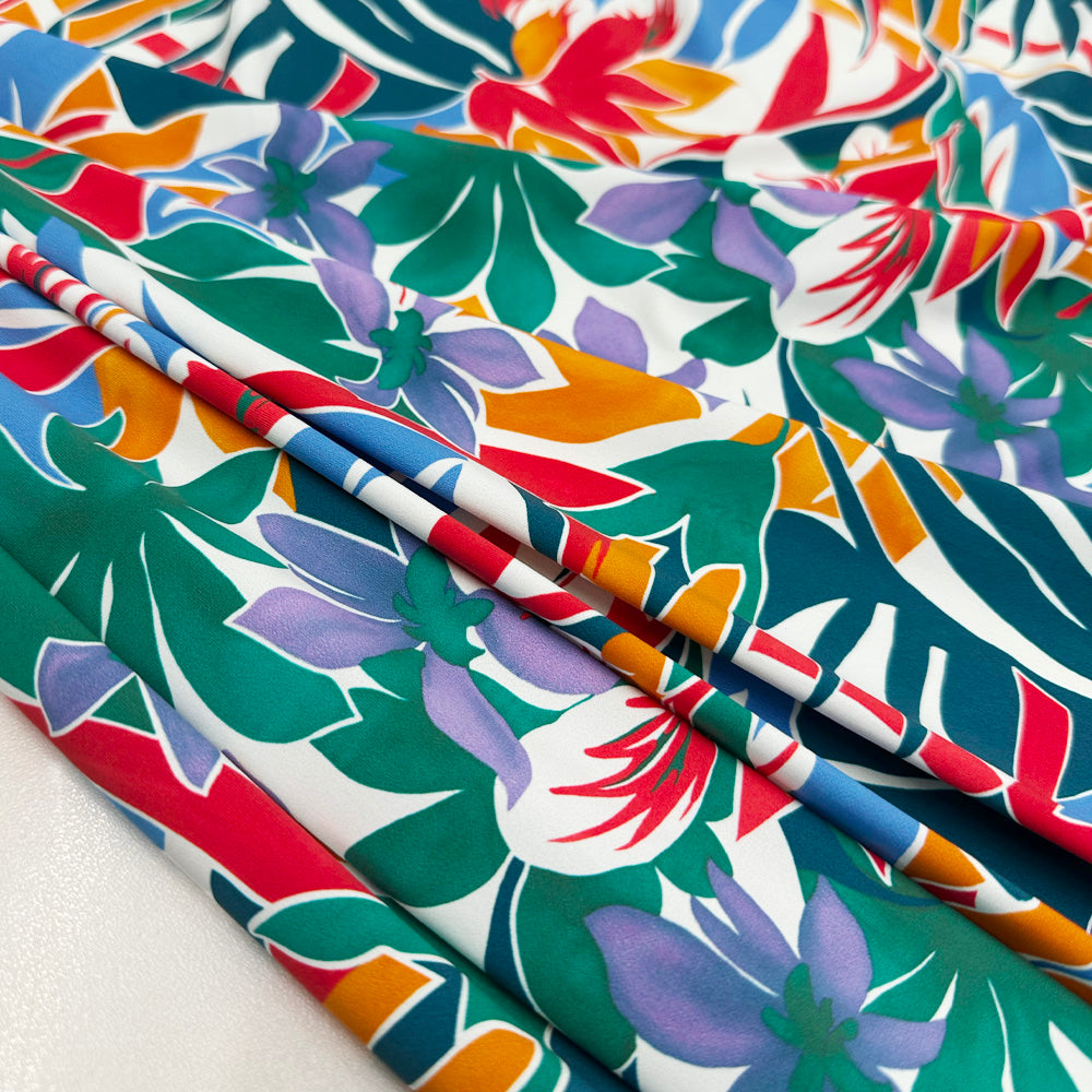 Tissu Jersey, Lycra Maillot - Tropical, Vivace