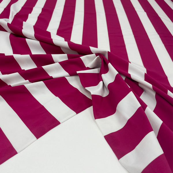 Jersey fabric - Striped, Ischia
