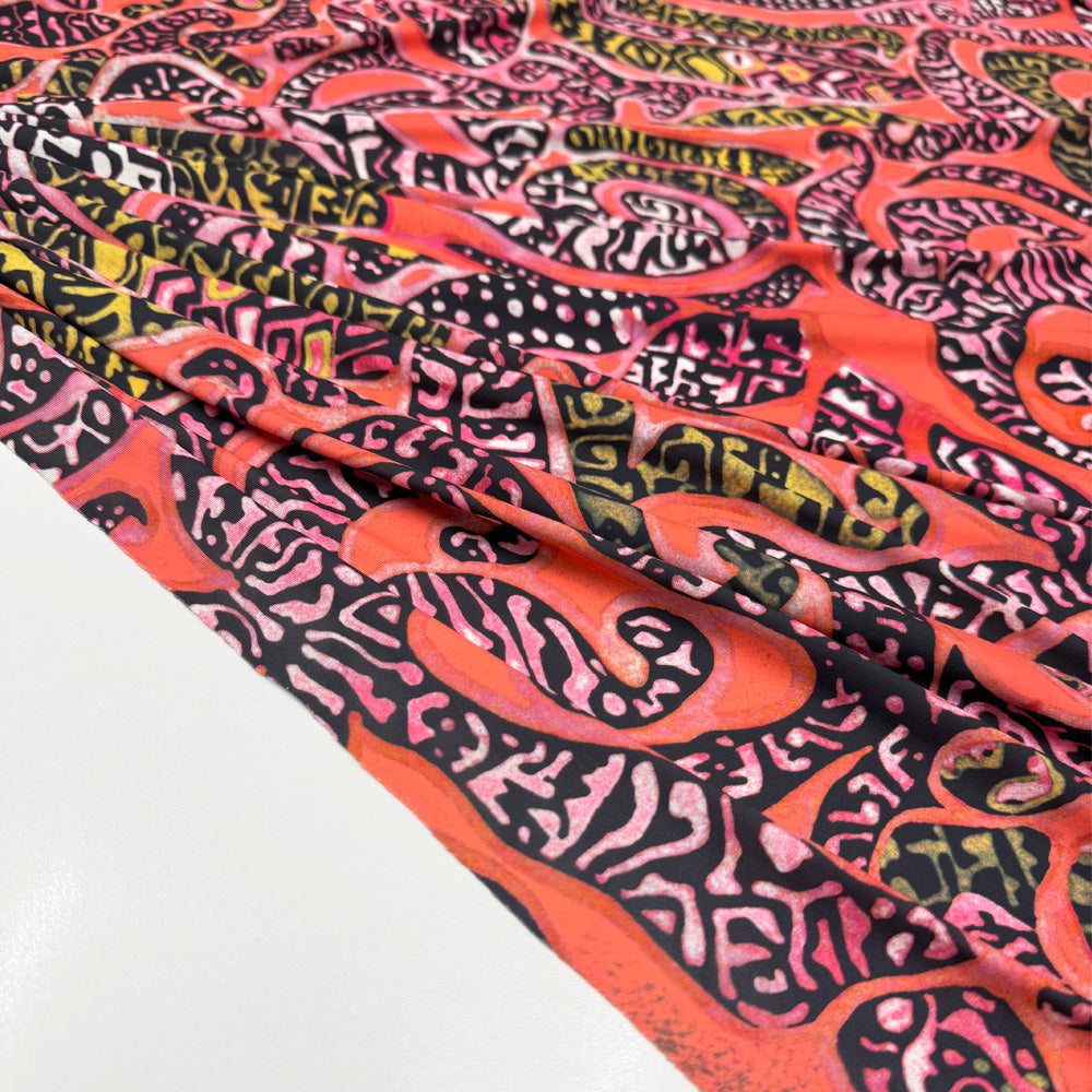 Tissu Jersey, Lycra Maillot - Ethnique, Aladino